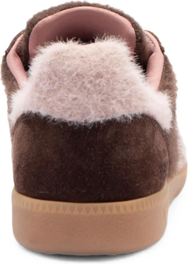 BACK 70 Cloud mohair sneakers met textuur Bruin - Foto 2