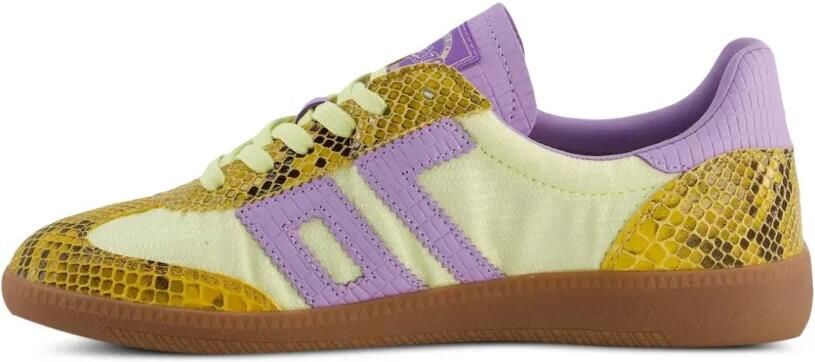 BACK 70 Ghost sneakers met slangen-effect Geel - Foto 2