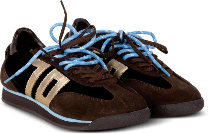 BACK 70 Rocket sneakers met logopatch Bruin - Foto 3