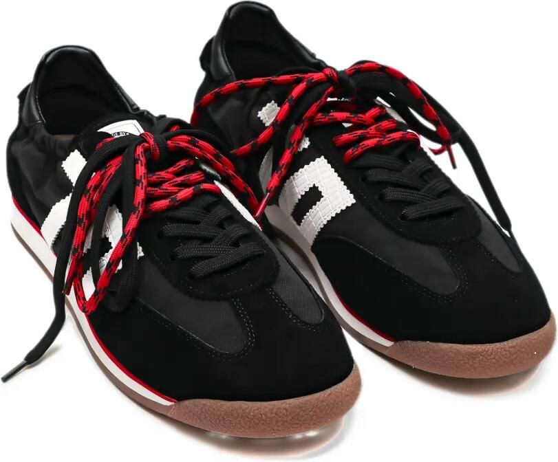 BACK 70 Rocket suede-panel sneakers Zwart - Foto 3