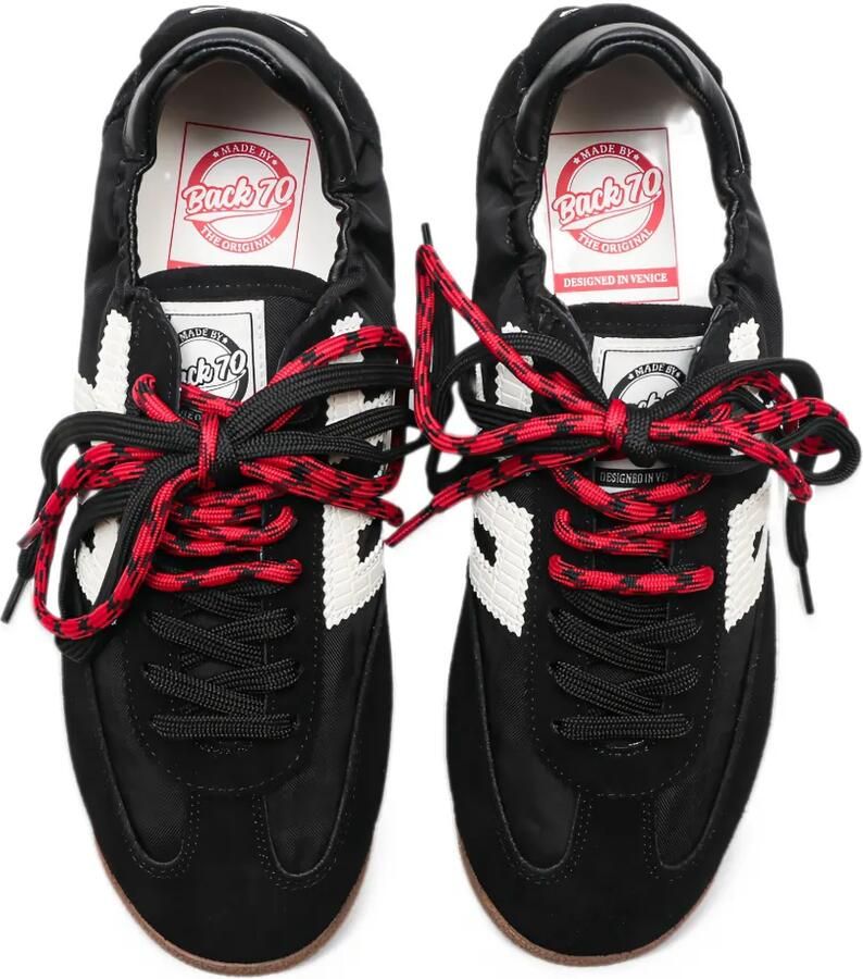 BACK 70 Rocket suede-panel sneakers Zwart - Foto 2
