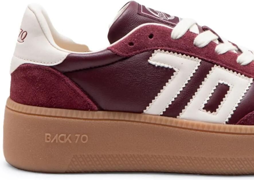 BACK 70 XXL sneakers met vlakken Rood - Foto 2