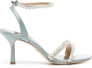 Badgley Mischka Leren sandalen Blauw