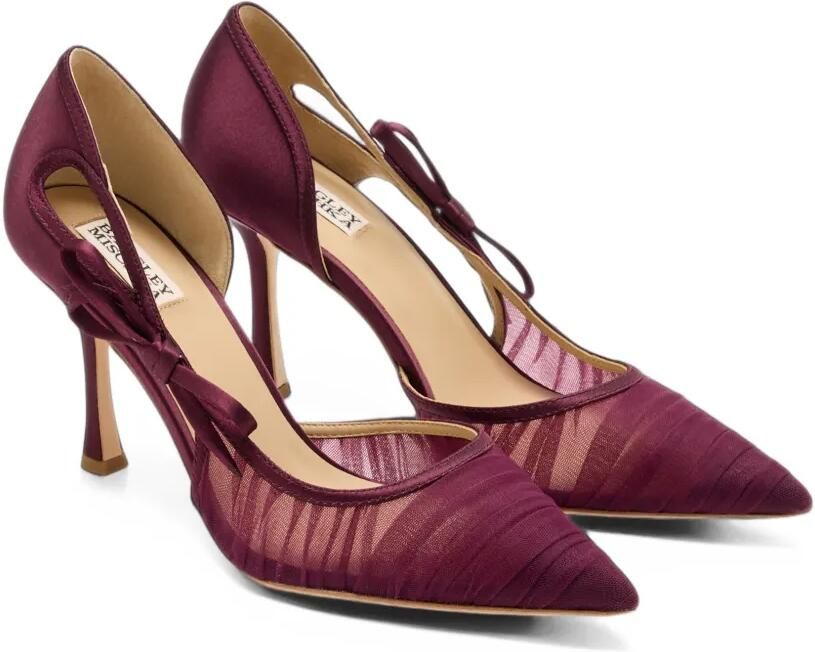 Badgley Mischka Rayna pumps met strikdetail Rood - Foto 3