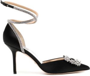Badgley Mischka Pumps met gespdetail Zwart