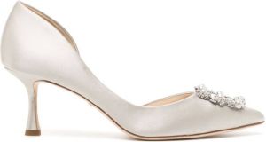 Badgley Mischka Fabia d'Orsay pumps Zilver