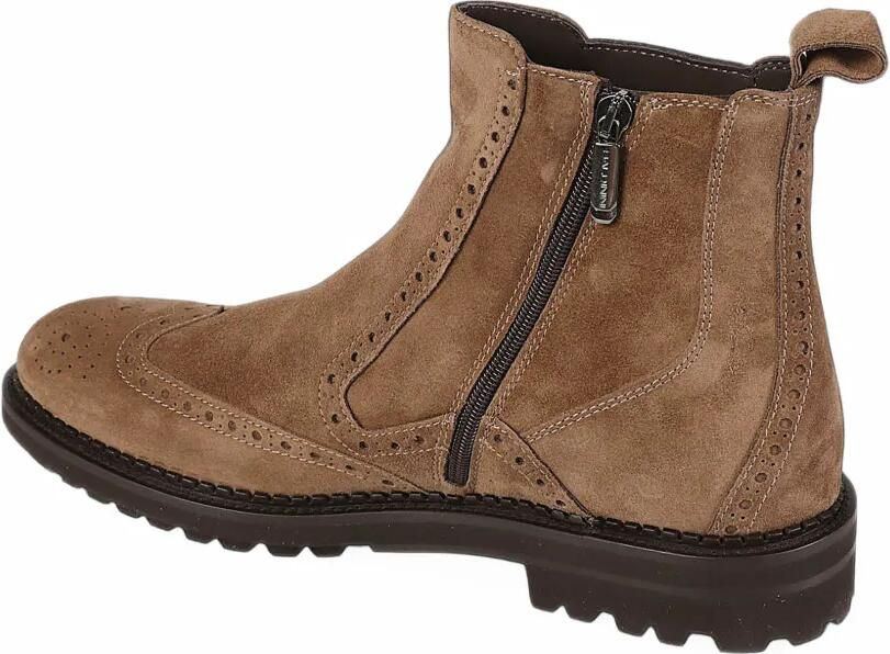 Baldinini brogue-detail suede boots Bruin - Foto 4