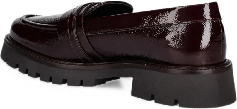 Baldinini buckle-detail lug-sole loafers Rood - Foto 4