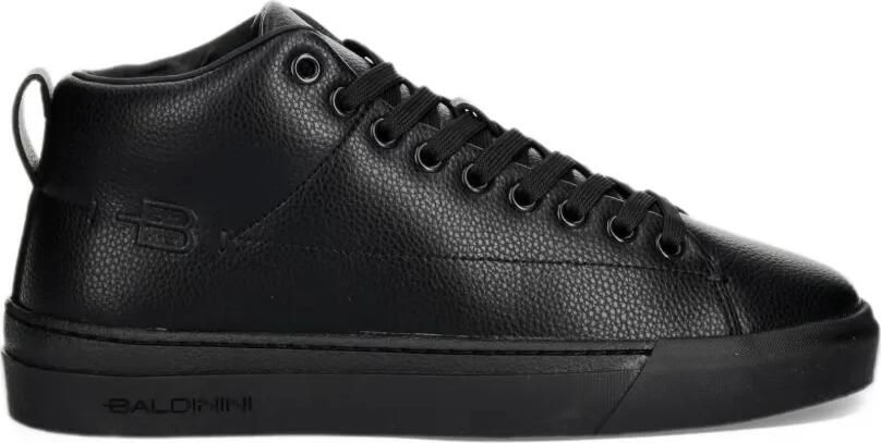 Baldinini high-top leather sneakers Zwart