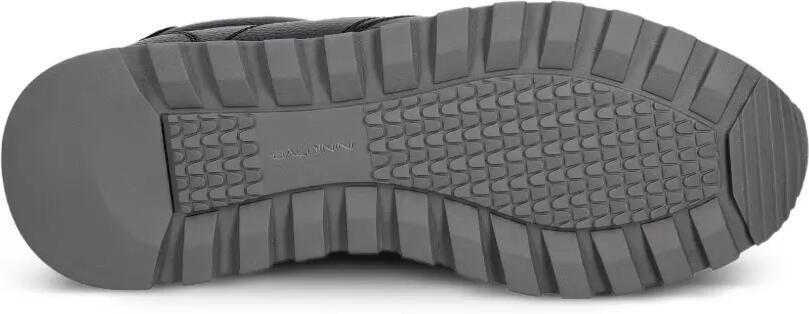 Baldinini Leren sneakers met logo-reliëf Zwart - Foto 5
