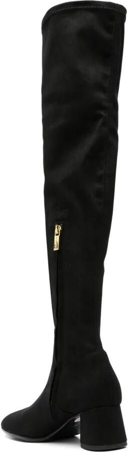 Baldinini over-the-knee suede boots Zwart - Foto 4