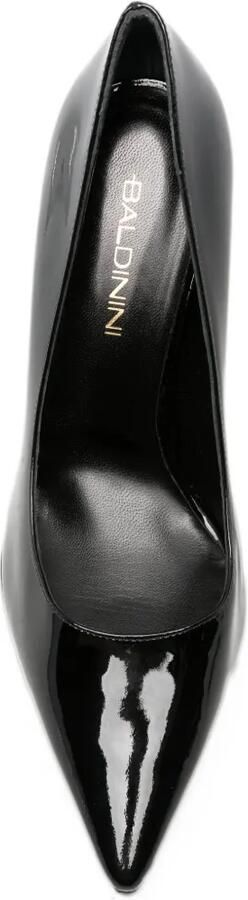 Baldinini patent-leather pointed-toe pumps Zwart - Foto 4