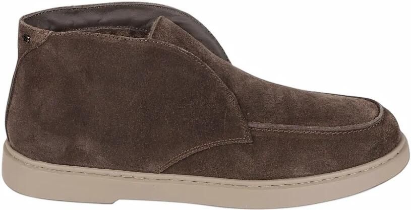 Baldinini suede slip-on boots Bruin