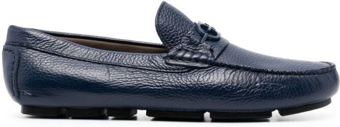 Baldinini Leren loafers Blauw