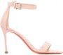 Baldinini Sandalen met slangenprint Beige - Thumbnail 1