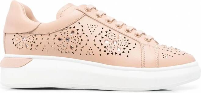 Baldinini Sneakers met uitgesneden detail Roze