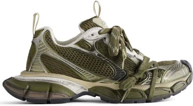 Balenciaga 3XL chunky low-top sneakers Groen