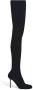Balenciaga Anatomic overknee laarzen (110 mm) Zwart - Thumbnail 1