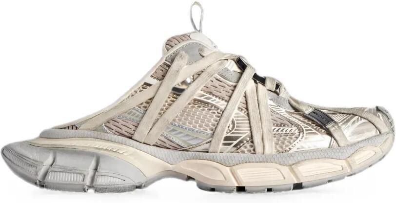 Balenciaga 3XL Extreme muiltjes met veters Beige
