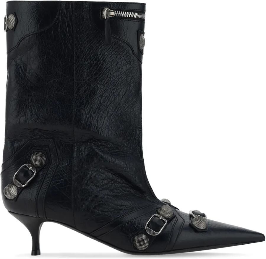 Balenciaga 50 mm Cagole laarzen Zwart