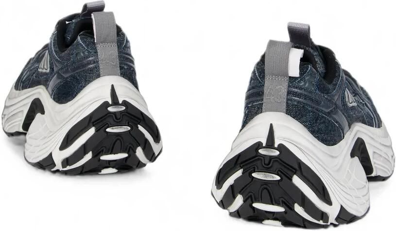Balenciaga 6XL gerafelde denim sneakers met chunky zool Blauw - Foto 2