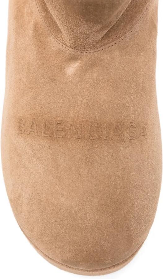 Balenciaga Alaska laarzen met plateauzool Bruin - Foto 4