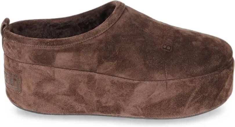 Balenciaga Alaska muiltjes met plateauzool Bruin