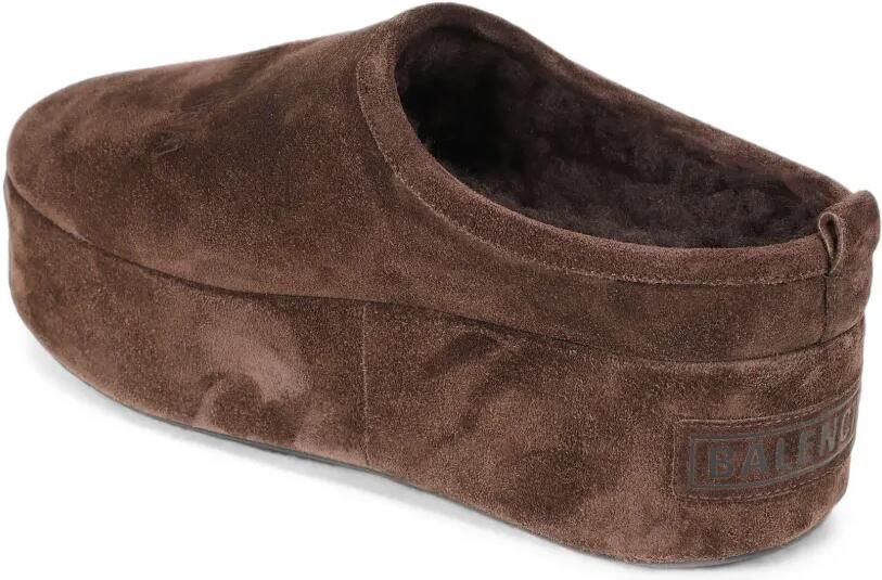 Balenciaga Alaska muiltjes met plateauzool Bruin - Foto 3
