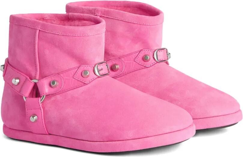 Balenciaga Alaska Soft laarzen met studs Roze - Foto 4