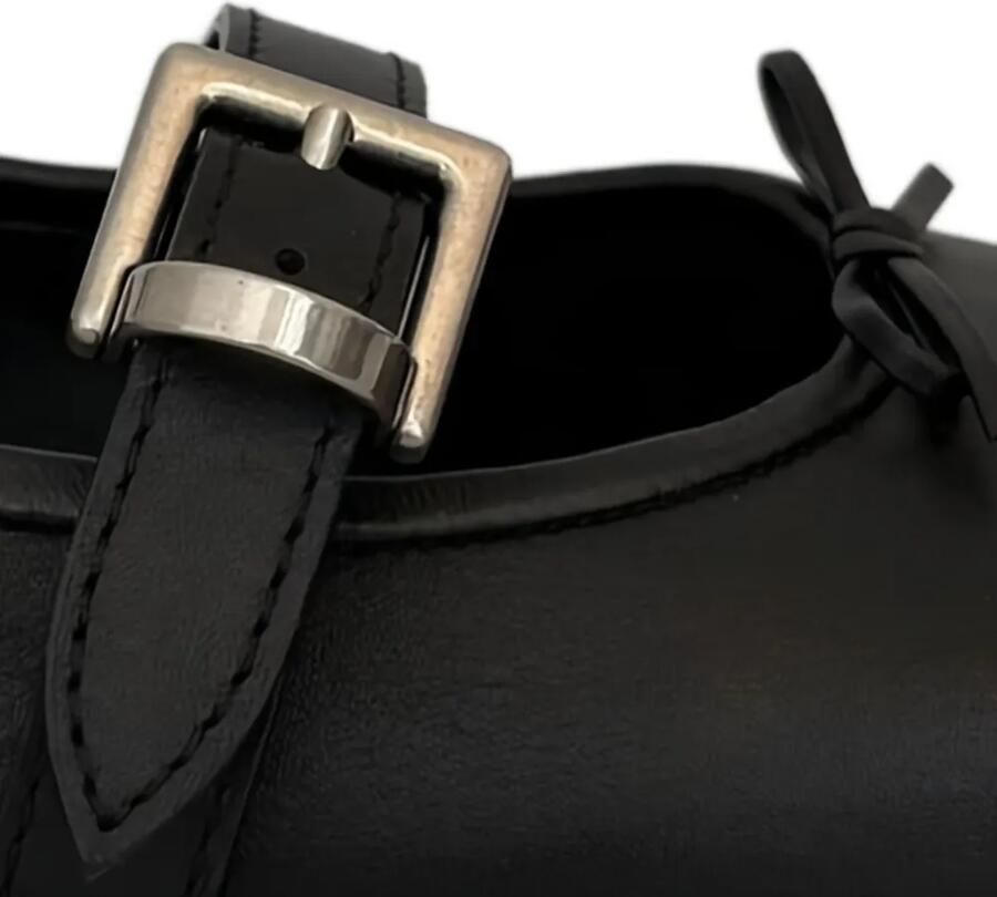 Balenciaga Ballerina's met gespbandje Zwart - Foto 2