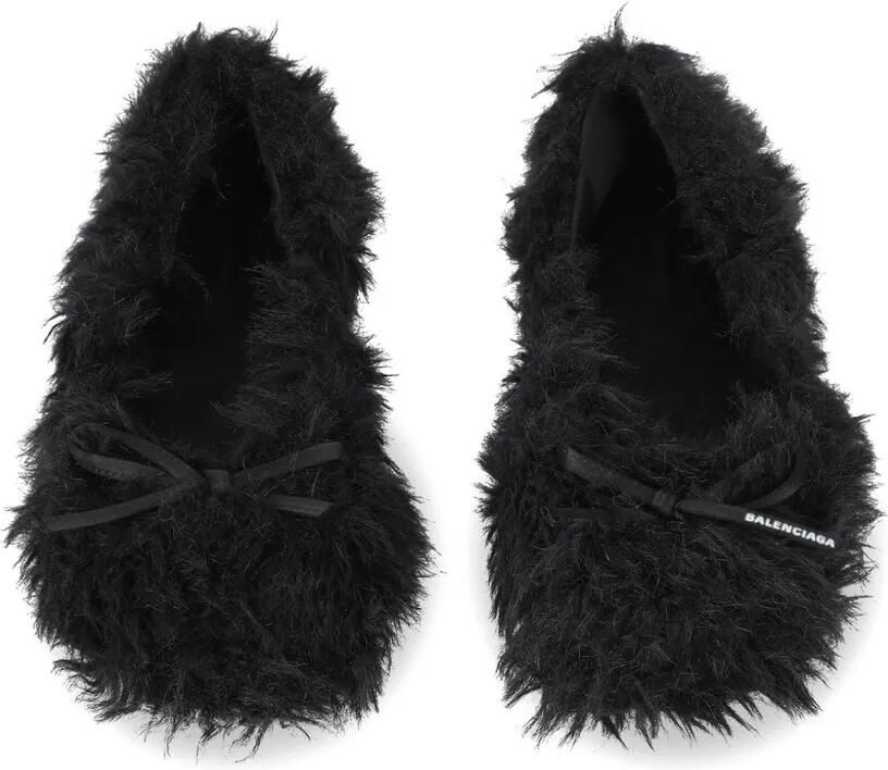 Balenciaga Ballerina's met strikdetail Zwart - Foto 2