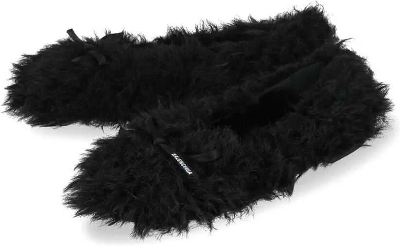 Balenciaga Ballerina's met strikdetail Zwart - Foto 3