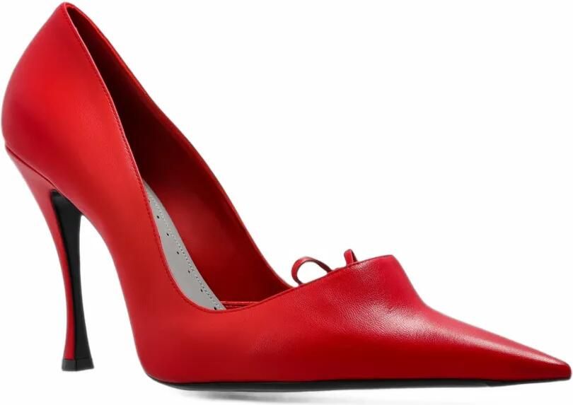 Balenciaga Bloom bow-detail pumps Rood - Foto 4