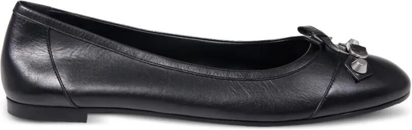 Balenciaga City ballerina's met strik Zwart