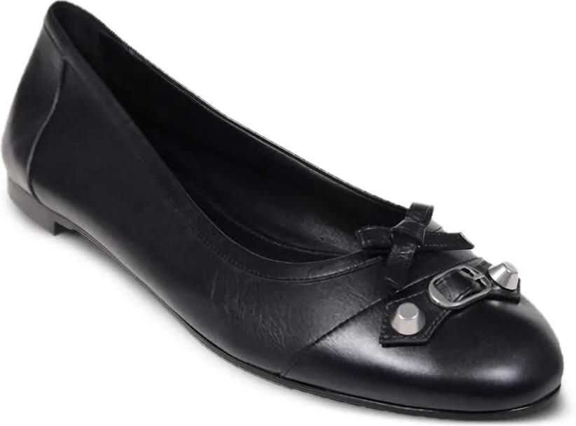 Balenciaga City ballerina's met strik Zwart - Foto 2