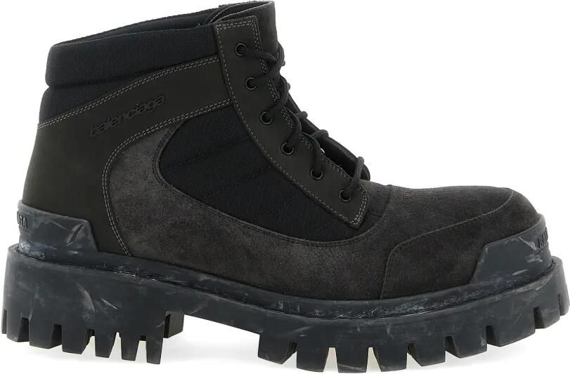 Balenciaga Combat Strike lage laarzen Grijs
