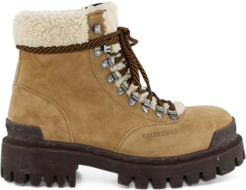 Balenciaga Combat Strike winterlaarzen Bruin