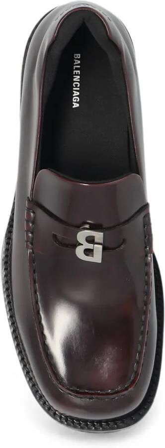 Balenciaga Comfy loafers in bordeauxrood Bruin - Foto 3