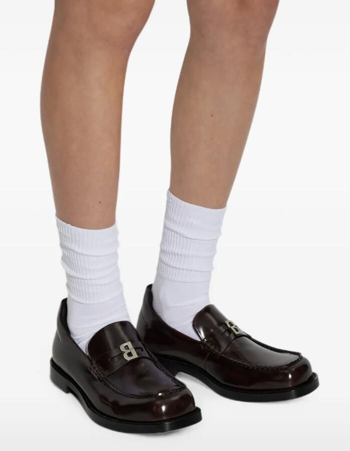 Balenciaga Comfy loafers in bordeauxrood Bruin - Foto 2