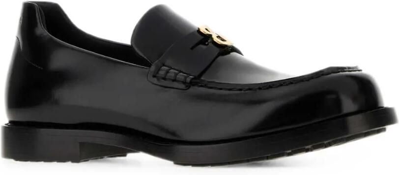 Balenciaga Comfy loafers van glanzend kalfsleer Zwart