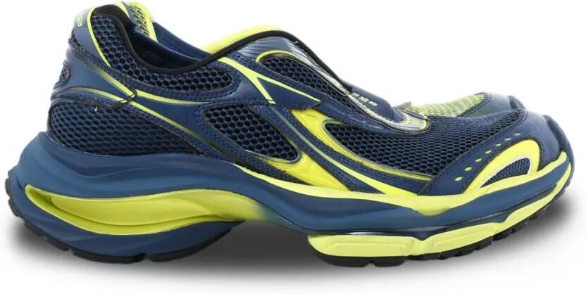 Balenciaga D'Orsay mesh sneakers met vlakken Blauw