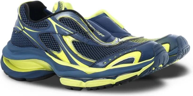 Balenciaga D'Orsay mesh sneakers met vlakken Blauw - Foto 2