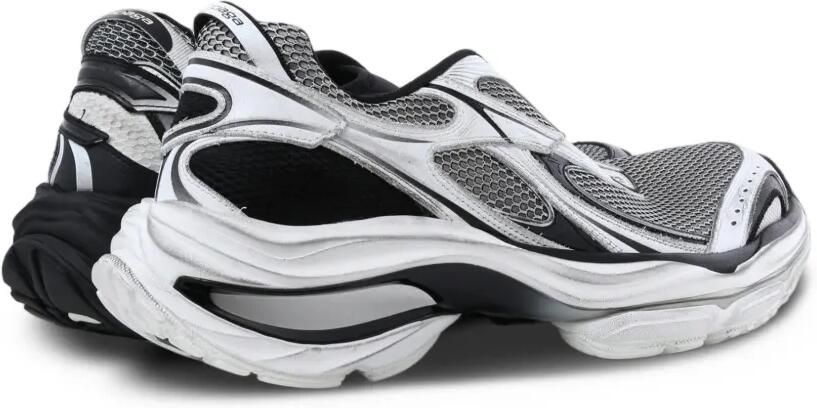Balenciaga D'Orsay sneakers met mesh vlakken Zwart - Foto 3