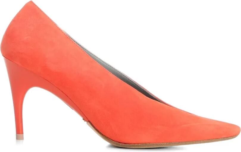 Balenciaga Duchesse 90 mm pumps met hak Oranje