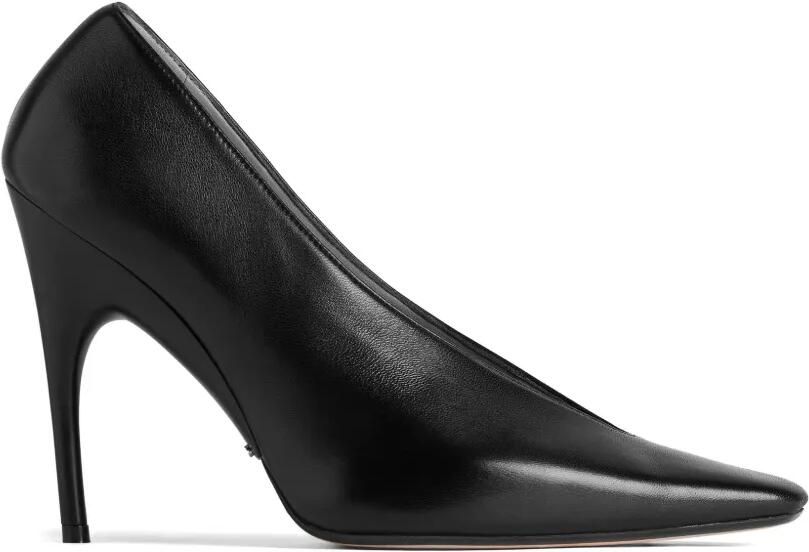 Balenciaga Duchesse gladde leren pumps Zwart