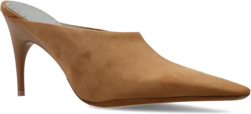 Balenciaga Duchesse muiltjes Bruin - Foto 3