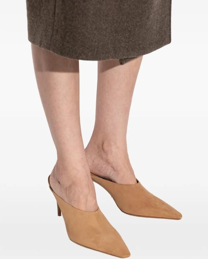Balenciaga Duchesse muiltjes Bruin - Foto 2