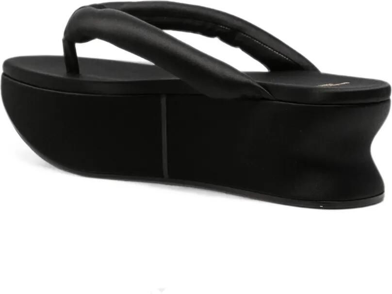 Balenciaga Gaeta sandalen met plateauzool Zwart - Foto 2