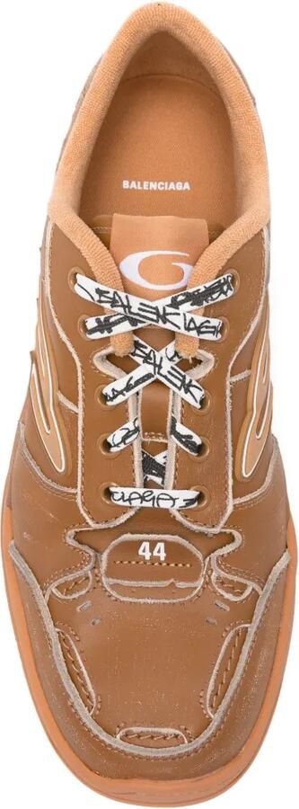 Balenciaga Hamptons sneakers Bruin - Foto 4
