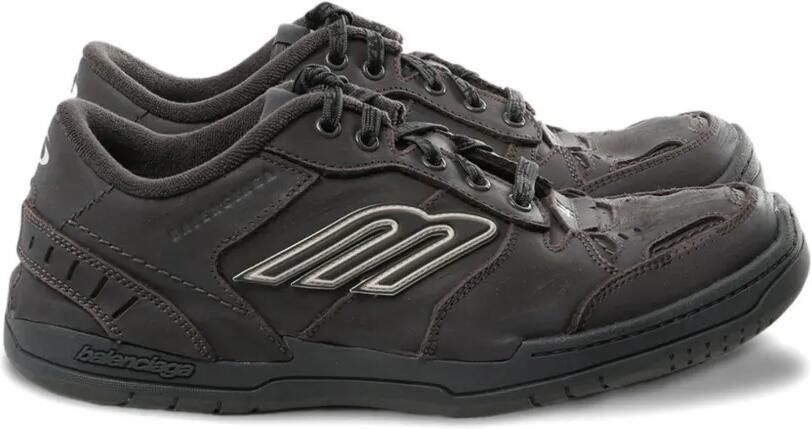 Balenciaga Hamptons sneakers met logo Grijs